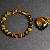 Bracelet Oeil de Tigre | Lithothérapie Stéphanie